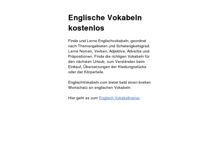 www.englischvokabeln.com