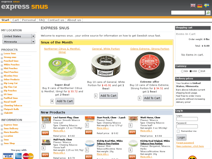 www.expresssnus.com