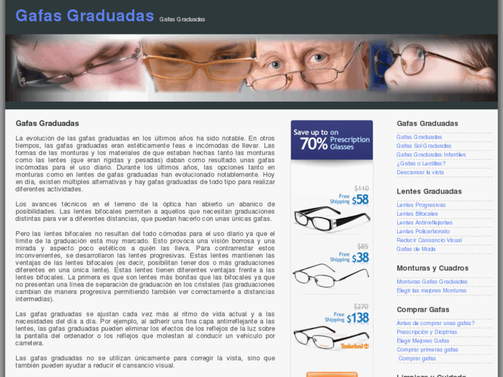 www.gafasgraduadas.es