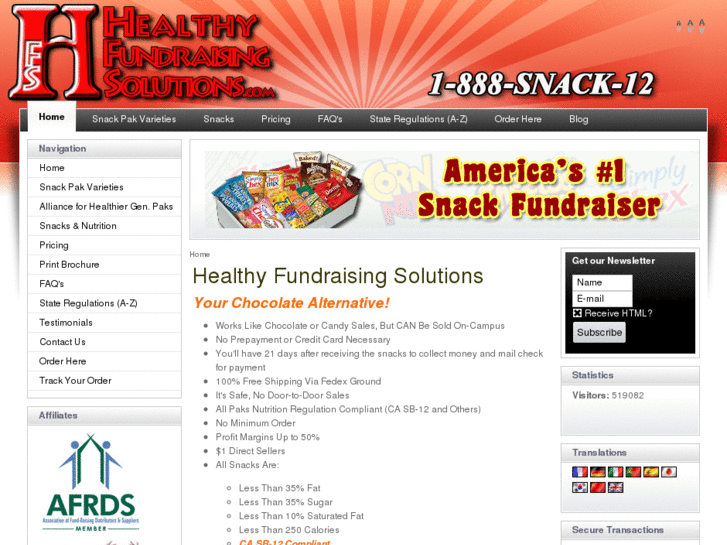 www.healthyfundraisingsolutions.com