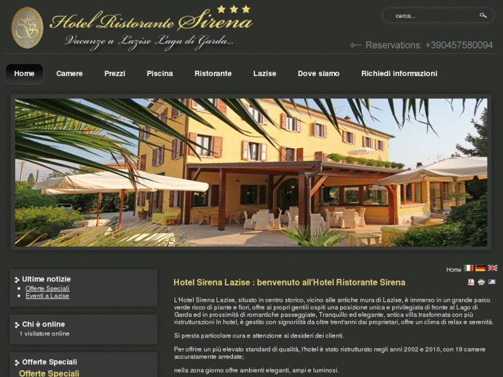 www.hotelsirenalazise.com