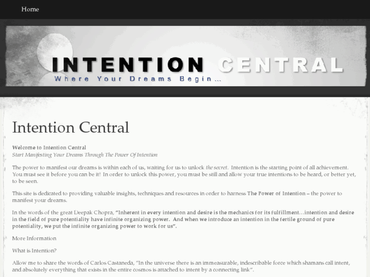 www.intentioncentral.com