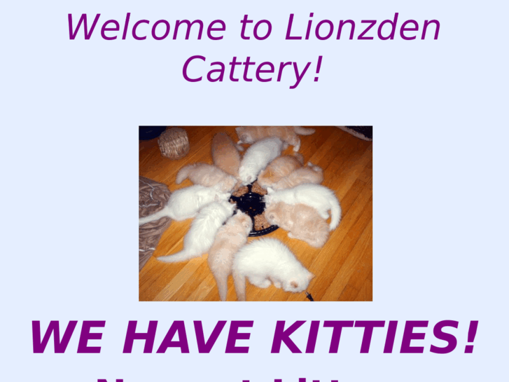 www.lionzdencattery.com