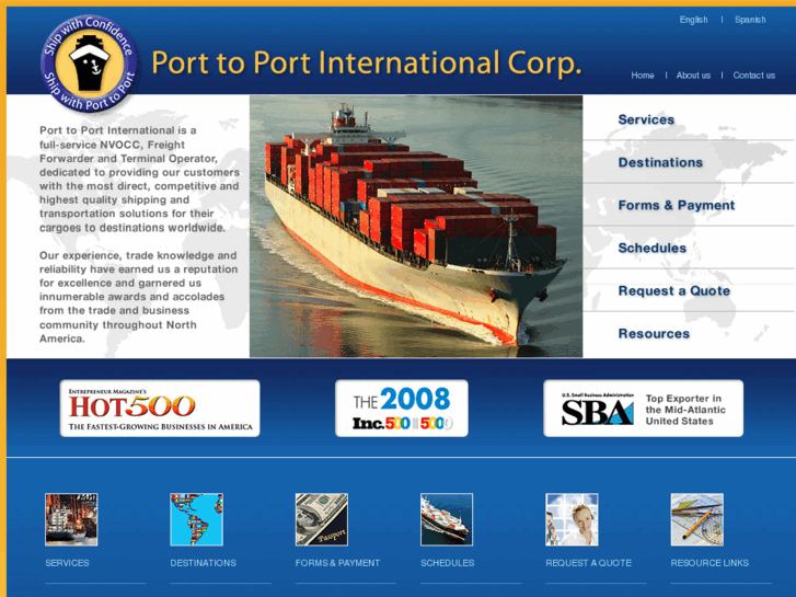 www.porttoportshipping.com