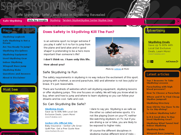 www.safeskydiving.com