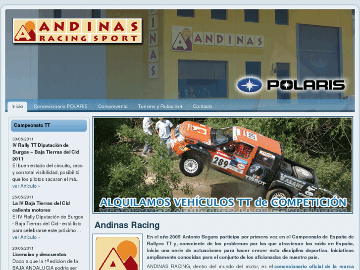 www.andinasracing.com