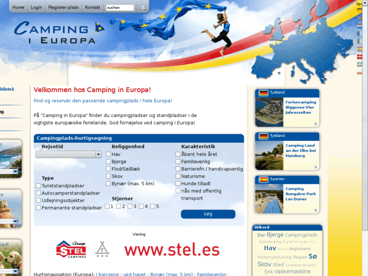 www.camping-i-europa.dk