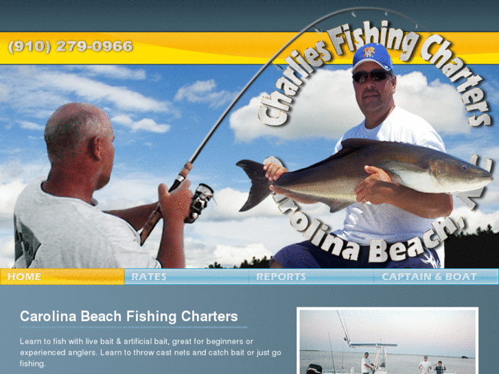 www.charliesfishingcharters.com