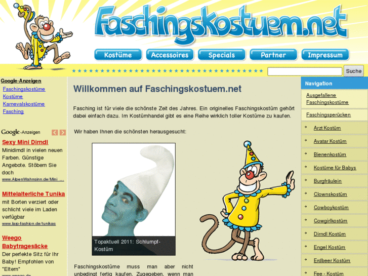 www.faschingskostuem.net