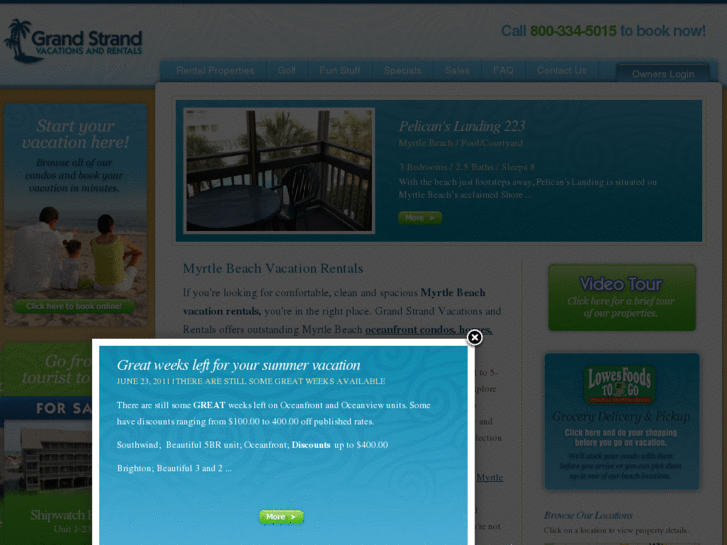 www.grandstrandvacationsandrentals.com