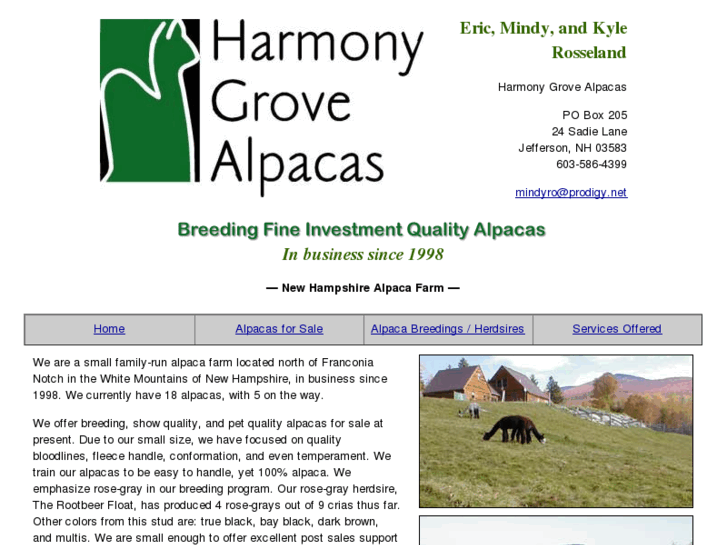 www.harmonygrovealpacas.com