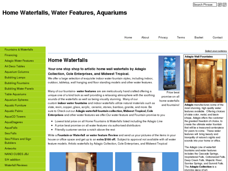 www.home-waterfalls.com