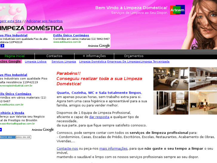 www.limpeza-domestica.net