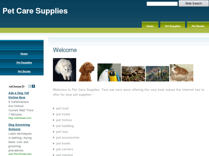 www.pet-care-supplies.com