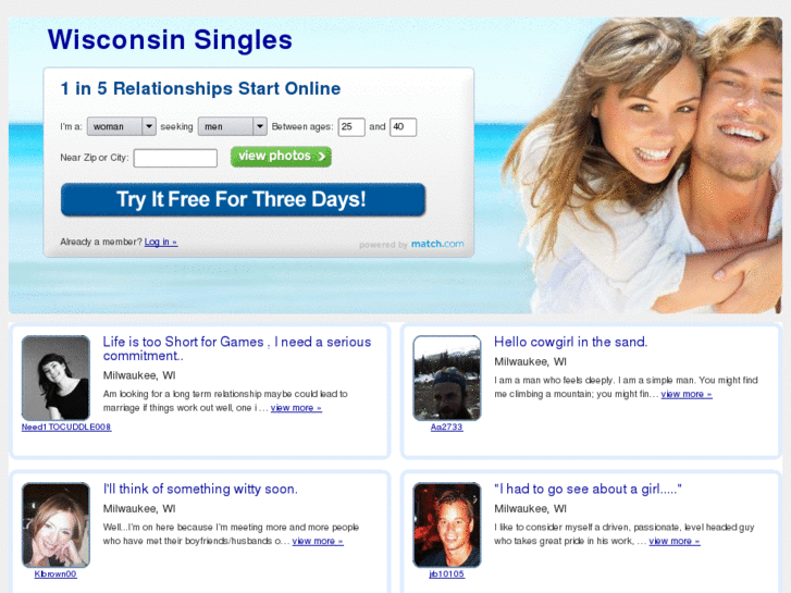 www.wisconsin-singles.com