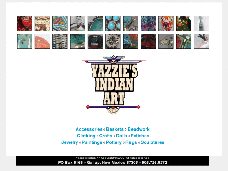 www.yazziesindianart.com