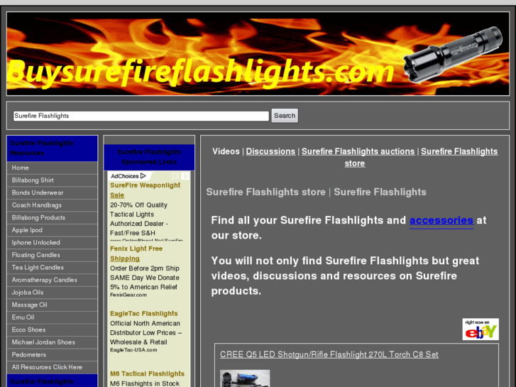 www.buysurefireflashlights.com