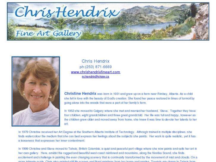 www.chrishendrixfineart.com