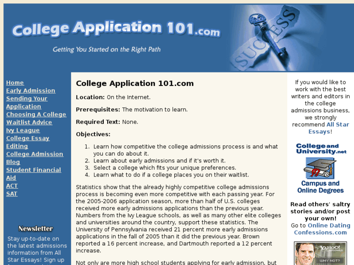 www.collegeapplication101.com
