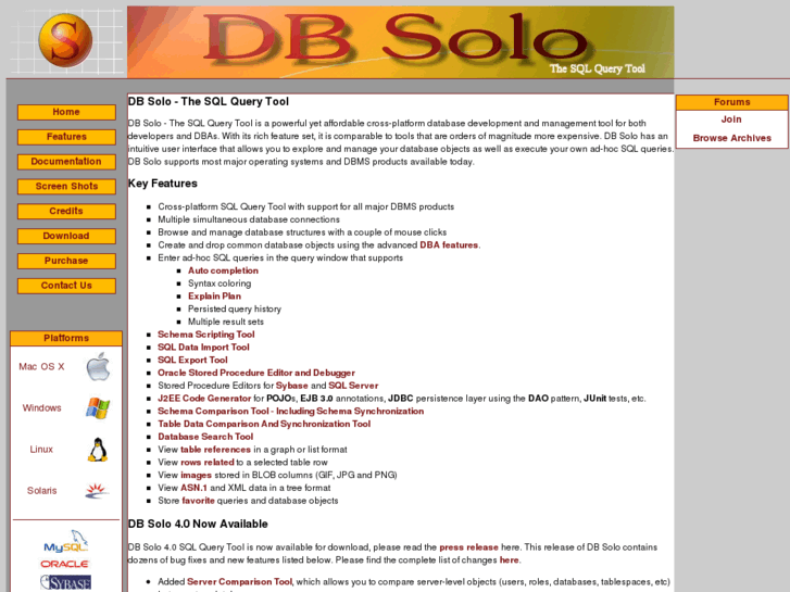 www.dbsolo.com