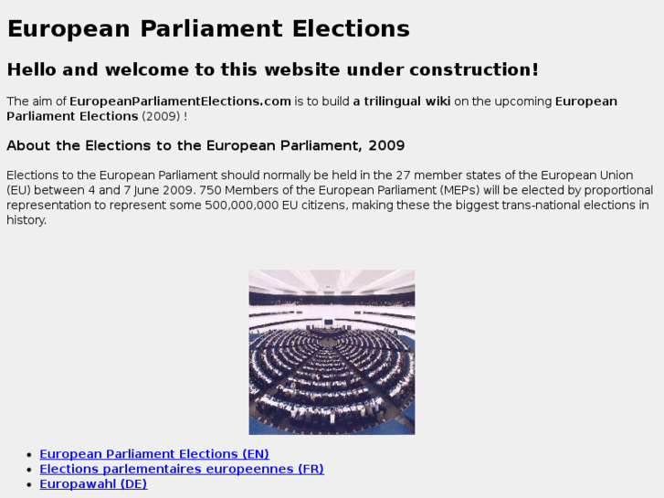 www.europeanparliamentelections.com