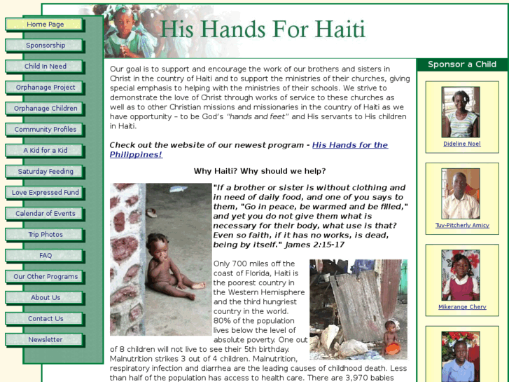 www.hishandsforhaiti.org