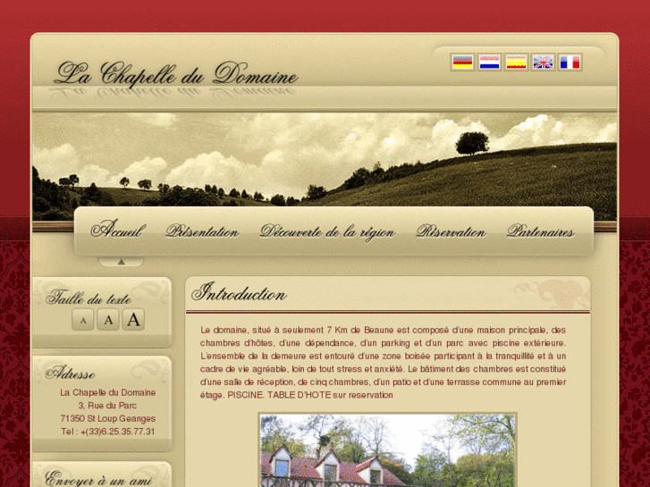 www.lachapelledudomaine.com