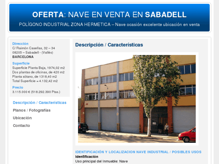 www.naveindustrialsabadell.es