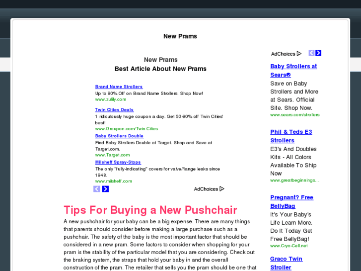 www.newprams.net