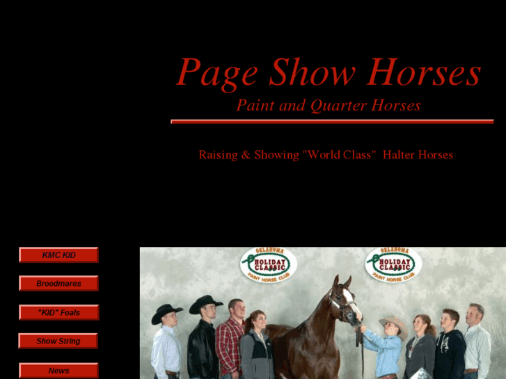 www.pageshowhorses.com