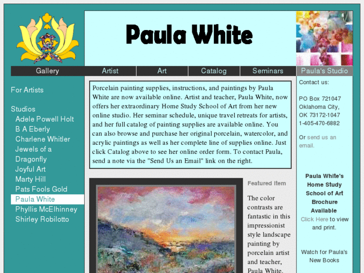 www.paulawhiteartist.com