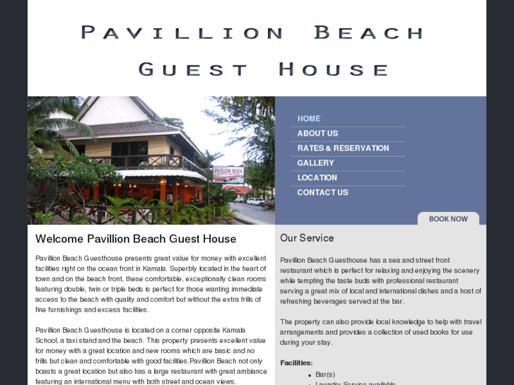 www.pavillionbeachguesthouse.com