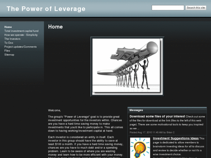 www.powerofleverage.org