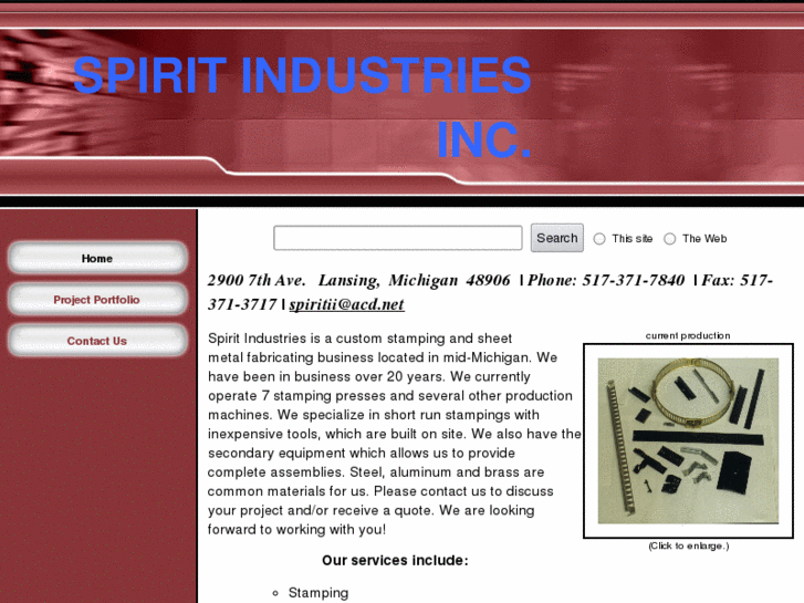 www.spiritindustriesinc.net