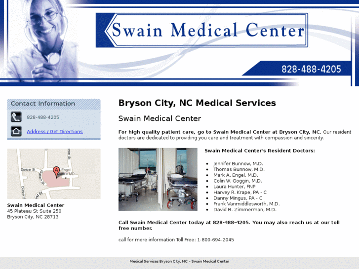 www.swainmedicalcenter.info