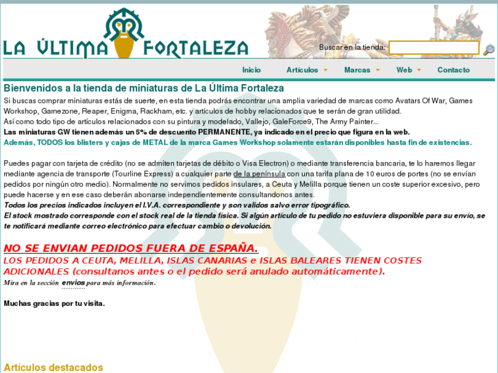 www.tiendaminiaturas.net