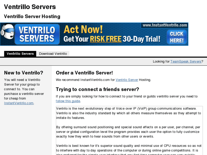 www.ventrilloserver.com