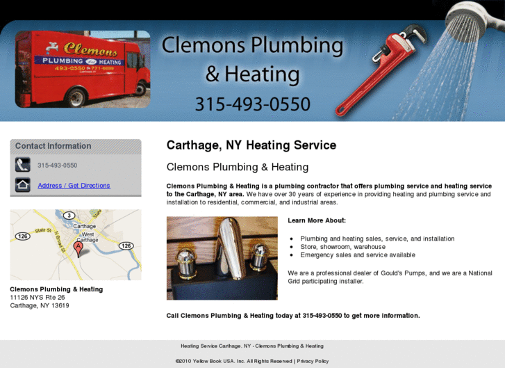 www.clemonsplumbingandheating.com