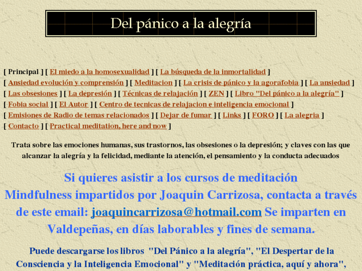 www.delpanicoalaalegria.com