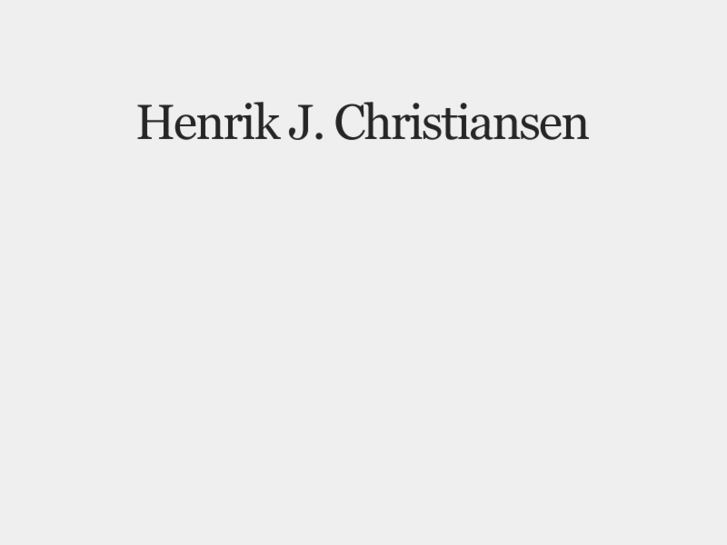 www.henrikchristiansen.com