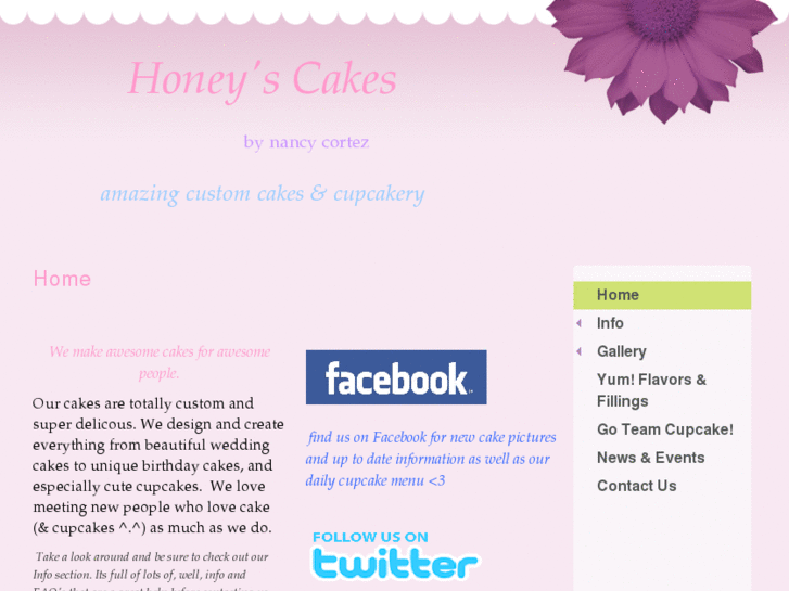 www.honeyscakes.com