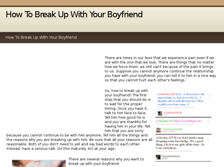 www.howtobreakupwithyourboyfriend.info