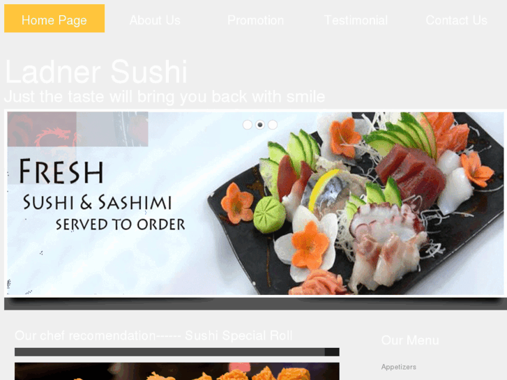 www.ladnersushi.com