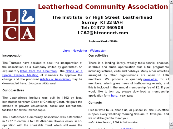 www.leatherheadca.org.uk