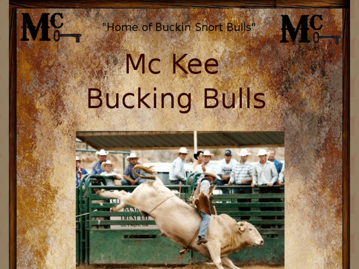 www.mckeebuckinbulls.com