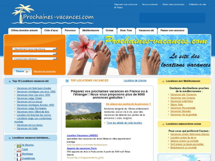 www.prochaines-vacances.com