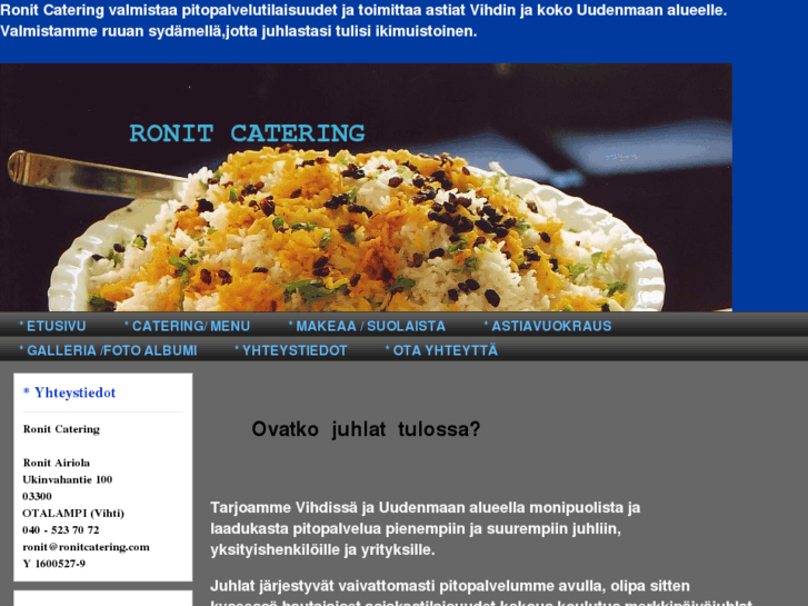 www.ronitcatering.com