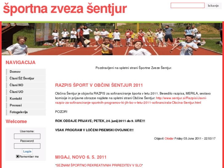 www.sportnazvezasentjur.si