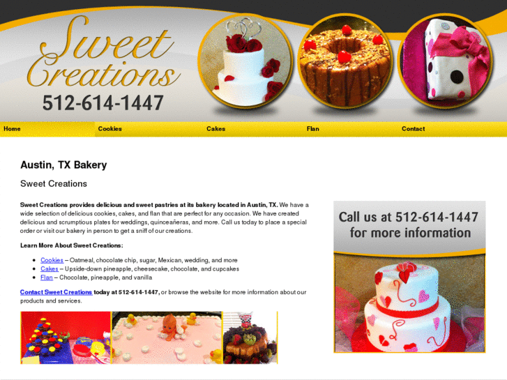 www.sweetcreationstexas.com