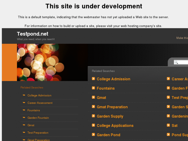 www.testpond.net
